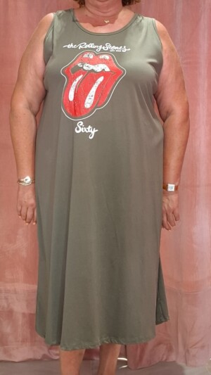 vestido rolling stones curvy